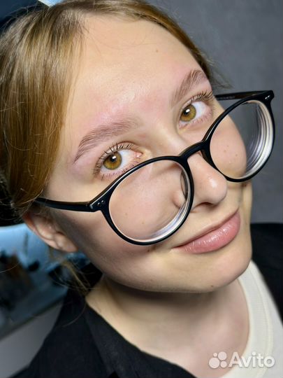 Ламинирование ресниц /оформление бровей