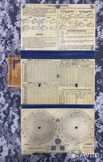 Прибор расчёта корректур прк69