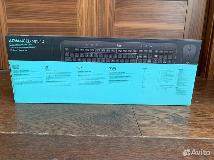 Клавиатура Logitech advanced MK540