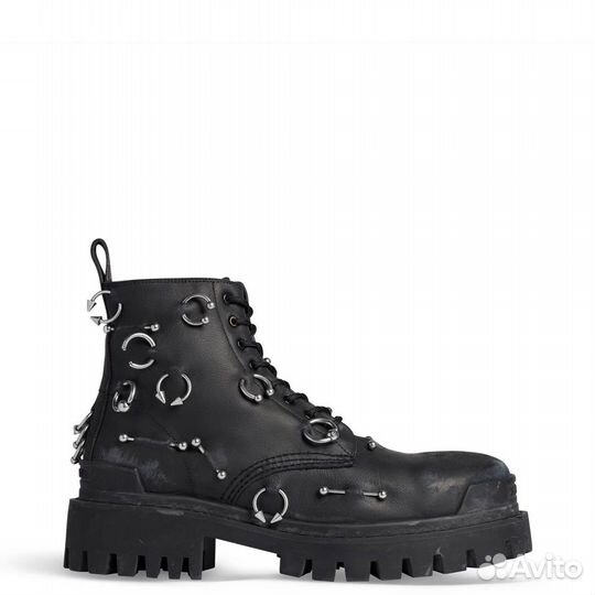 Balenciaga Strike Pierced Boots