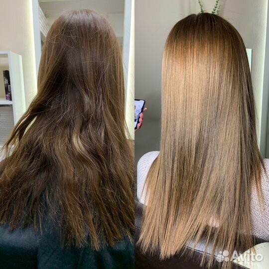 Кератиновое выпрямление, ботокс для волос