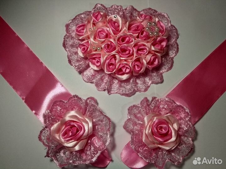 Бант и лента на выписку из роддома