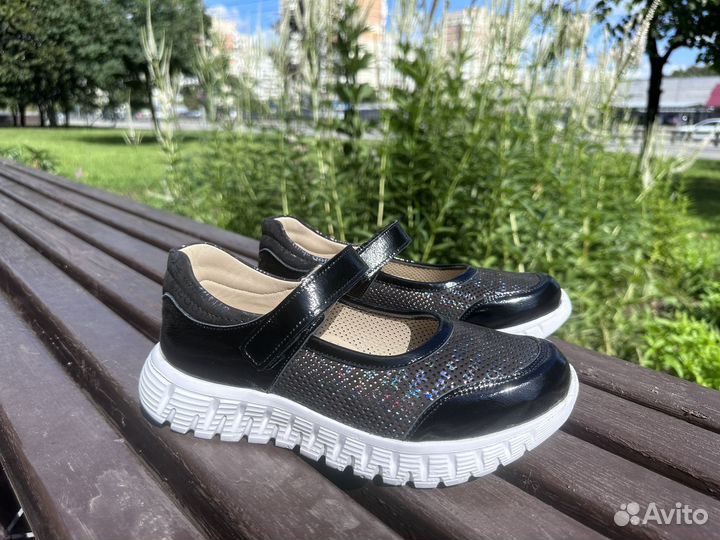 Школьные туфли ультралегкие 32,33,34,36,37,39
