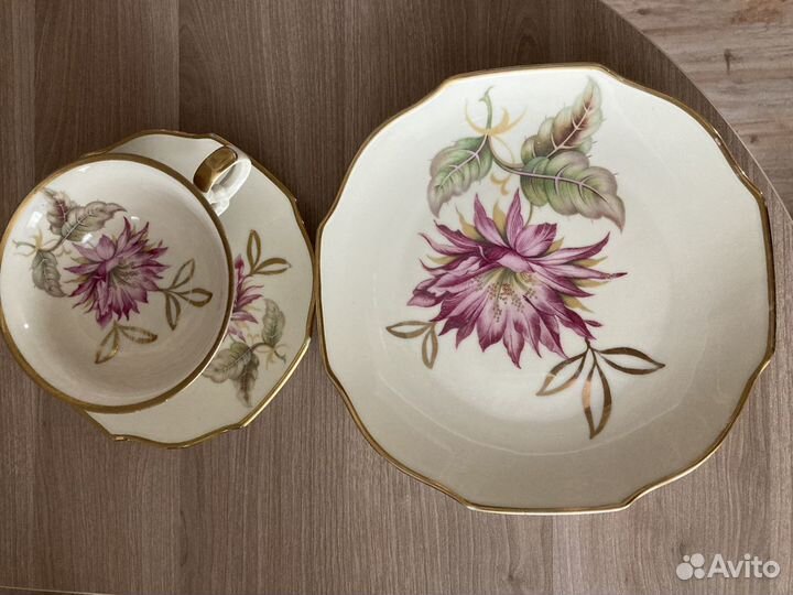 Чайное трио elfenbein и чайная пара