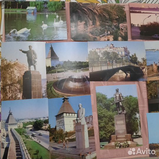 Открытки СССР Астрахань