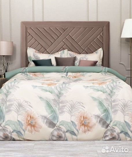 Постельное белье сатин евро