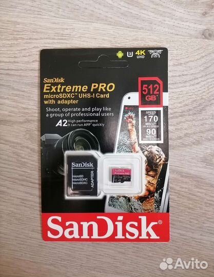 SanDisk Extreme Pro 512GB MicroSD