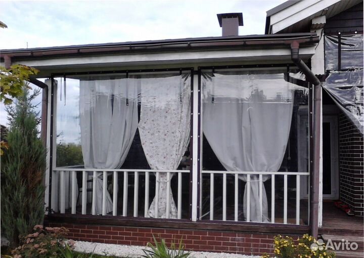 Мягкие окна из пвх пленки / не лопаются