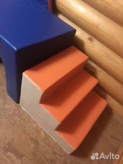 Бассейн с шариками, мягкие модули, горка