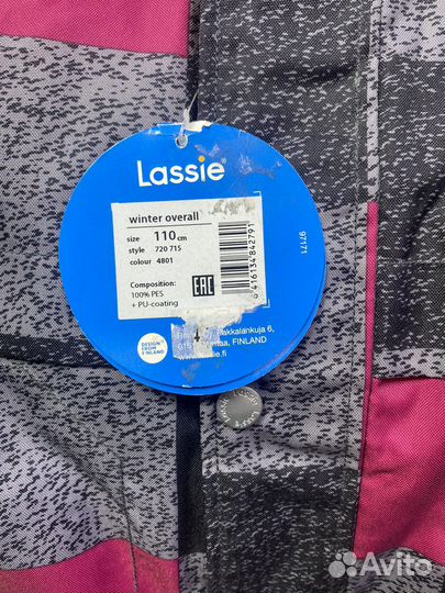 Комбинезон зимний новый Lassie 110
