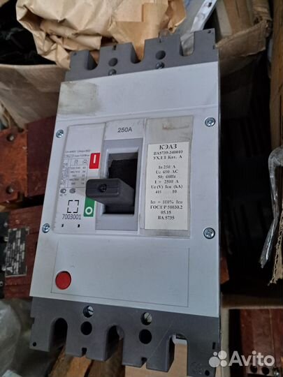 Выключатель ва51-39 -340010 630А