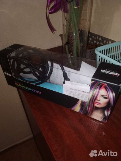 Выпрямитель для волос, новый Gamma +rainbow