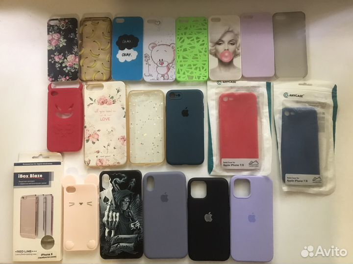 Чехлы на iPhone 4s 5s/se 7 8 X Xs max 11