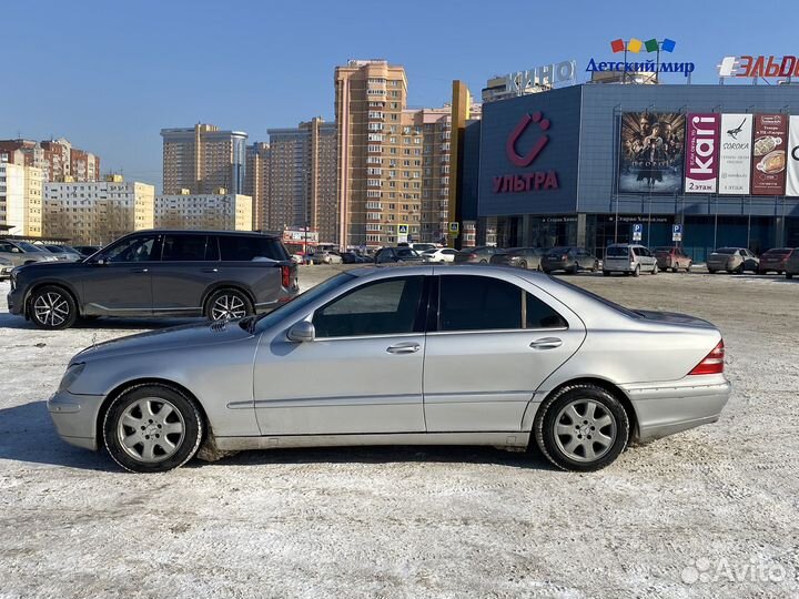 Mercedes-Benz S-класс 3.2 AT, 2002, 498 000 км