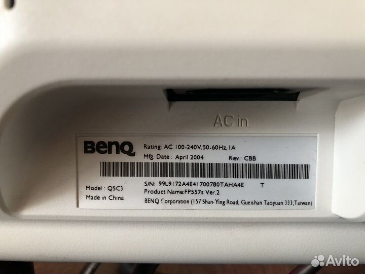 LCD Монитор Benq запчасти