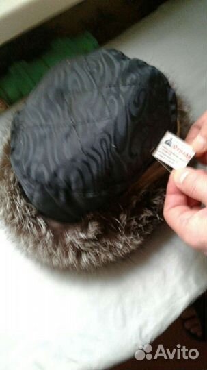 Шапка из чернобурки