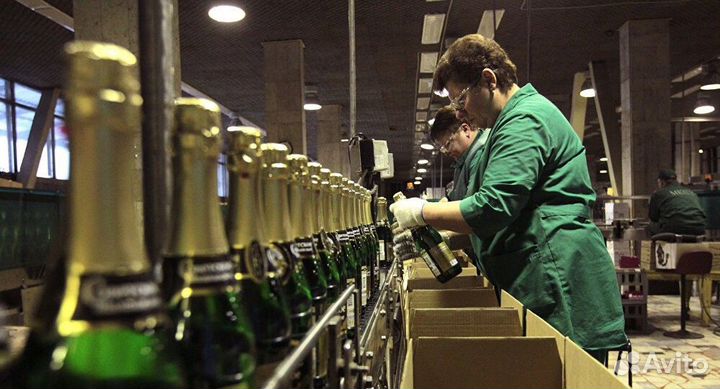 Грузчик на алкогольный склад\вахта