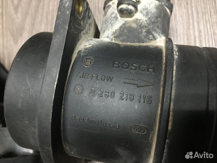 Дмрв Bosch 116/037, расходомер воздуха на Ваз Лада