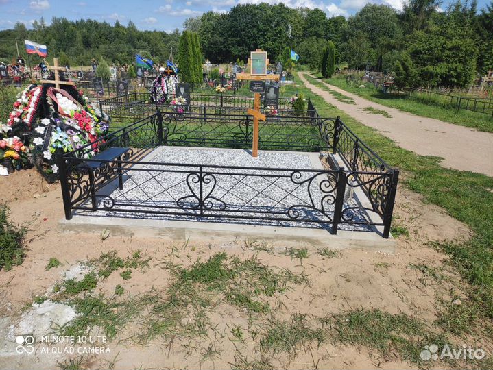 Благоустройство могил