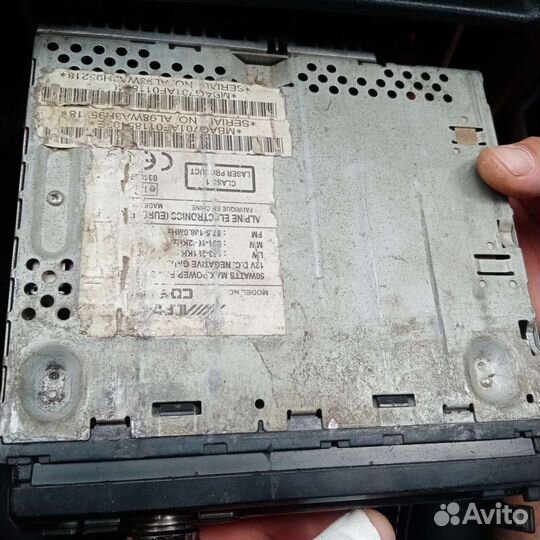 Магнитола alpine cde 120r