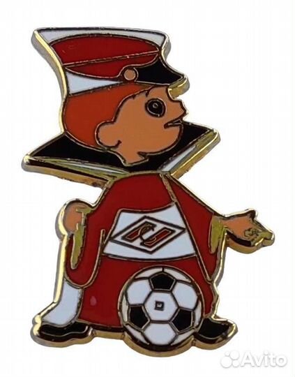 Значки мультяшки Спартак цена за штуку