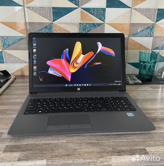 Ноутбук HP новый, 2022 года. 4 ядра/SSD/DDR4