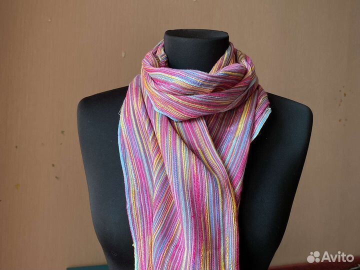 Женский лёгкий шарф палантин