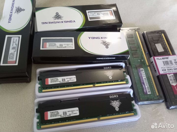 Память Ddr3 8gb 1866 2 * 4гб PC3l ddr4 ноут, ecc