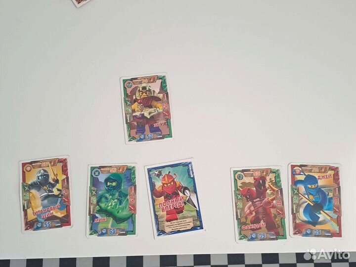 Карточки lego ninjago