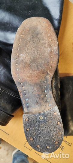 Сапоги хромовые офицерские СССР