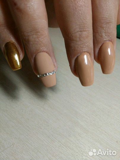 Наращивание ногтей, шеллак