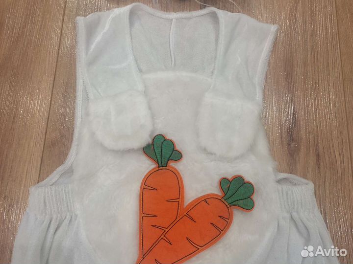 Костюм зайчика для мальчика 3-5 лет