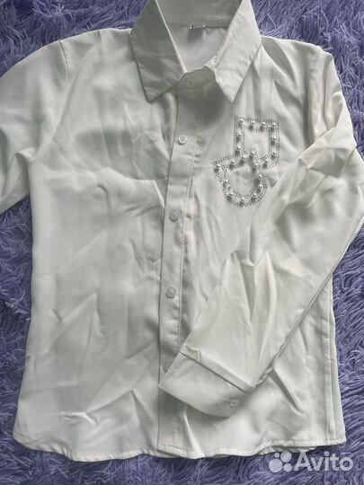 Рубашки школьные для девочки