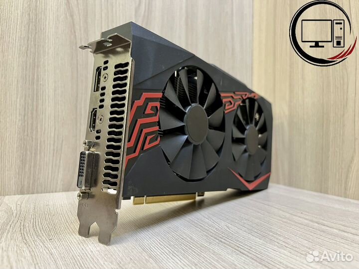 Видеокарта asus Radeon RX 570 Expedition OC