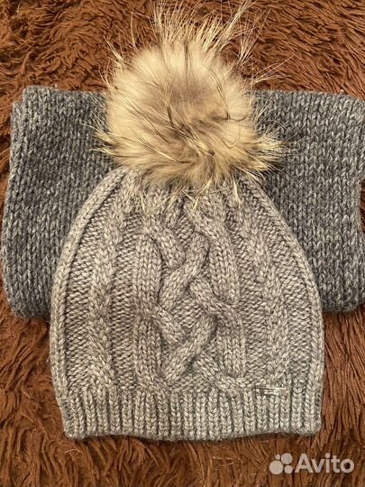 Комплект шапка и шарф