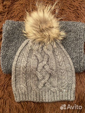 Комплект шапка и шарф