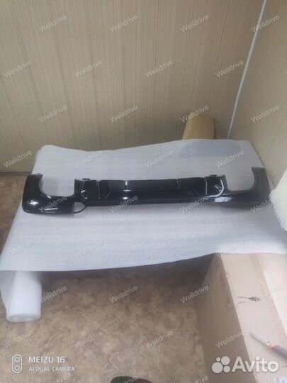 Диффузор BMW X3 G01 дорест Competition