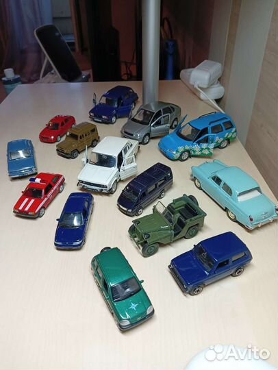 Модельки машин отечественные
