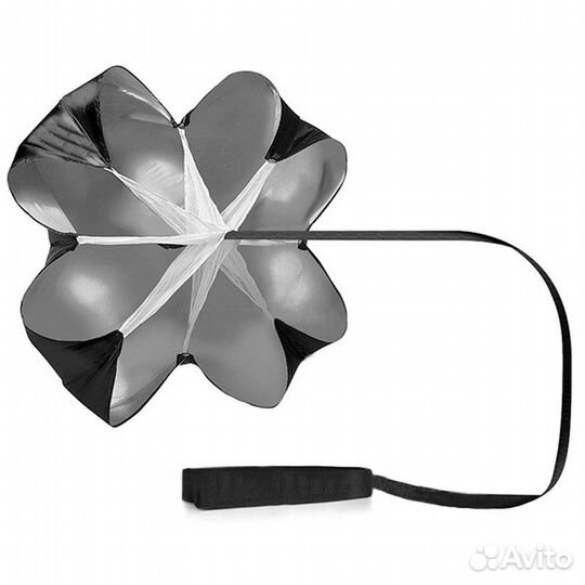 Парашют для бега кр1 151х150 см на карабине