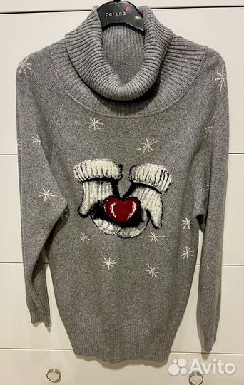 Женский серый свитер