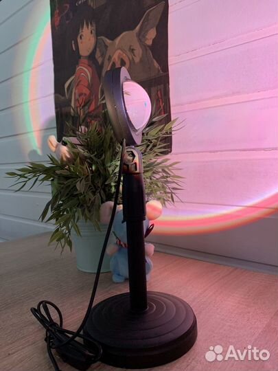 Новая лампа закат