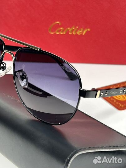 Солнцезащитные очки мужские cartier