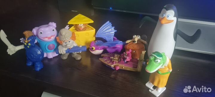 Игрушки из макдональдс 17 шт