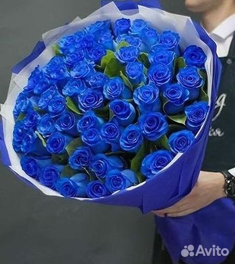 Синие розы с доставкой