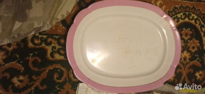 Фарфоровые большие блюда