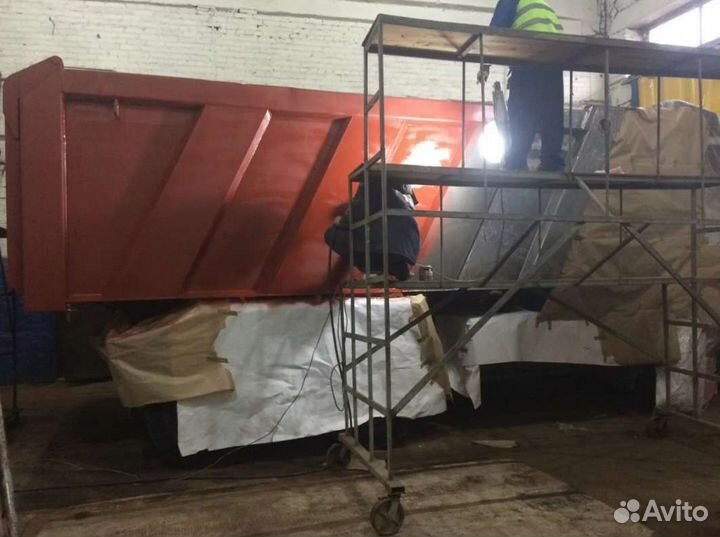 Покраска грузовой техники