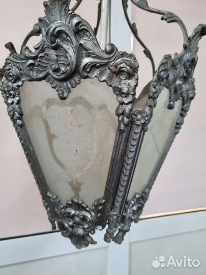 Люстра, СССР. Силумин. Состояние хорошее