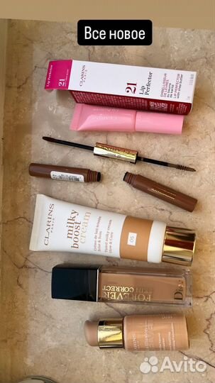 Clarins brow DUO тени для бровей новые