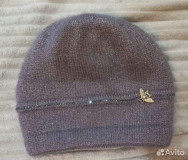 Шапка женская шерсть/мохер, бренда Katta