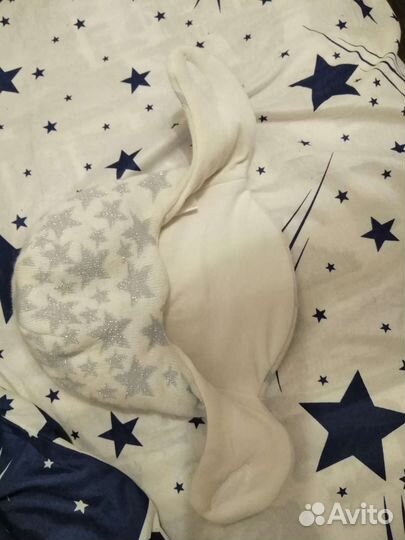 Шапка шлем для новорожденного